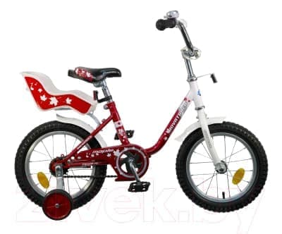 Велосипед детский Novatrack MAPLE 14" XS 1 ск. красный 144MAPLE.RD7 