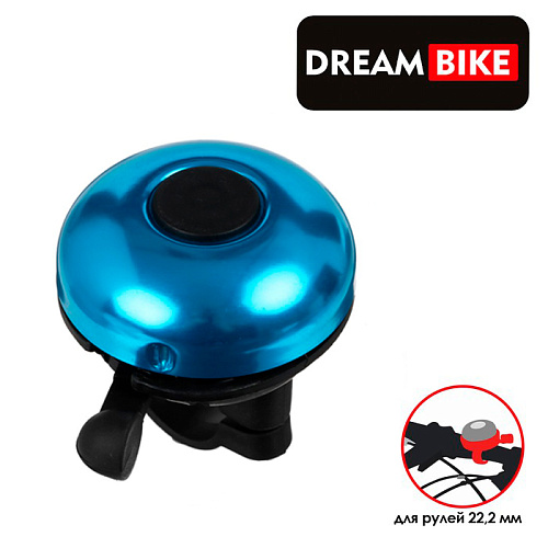 													Звонок велосипедный Graffiti механический черный, голубой 7378761b фото 2