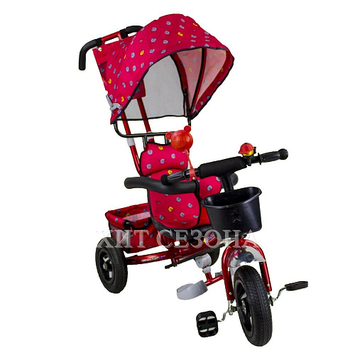 													Велосипед трехколесный   красный JS16AT