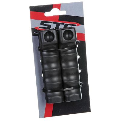 Грипсы STG FL-348-1 105 мм черные Х68691-5