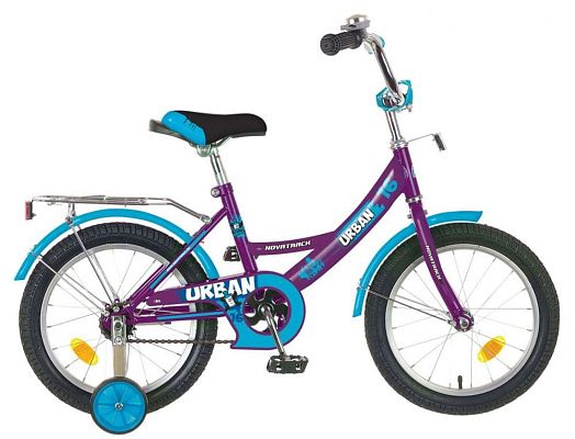 Велосипед детский Novatrack URBAN 16" 9,5"  ск. фиолетовый 163URBAN.VL8 
