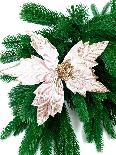 													Цветок розовый d 23 см Al-9202-8p фото 2