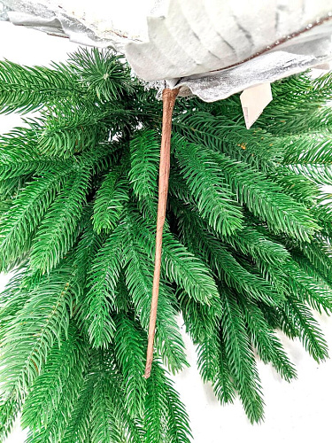 													Цветок серый d 30 см Flo-21 фото 4