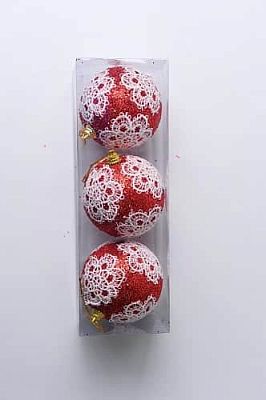 Набор шаров 8 см 3 шт  165747