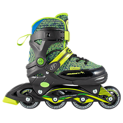 Роликовые коньки Tech Team Journey, 33-36 Black - Green, , 00005938
