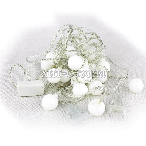 													 3 м, цветной (RGB) 20 LED, , провод , 20RGBmix фото 3