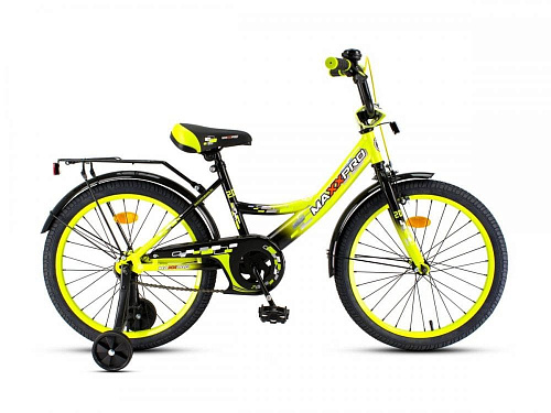 													Велосипед детский  MAXXPRO MAXXPRO-N20-1 20"  салатово-черный MAXXPRO-20-2 