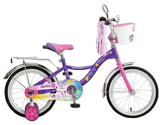 Велосипед детский Novatrack GIRLIZZ 20"   ск. фиолетовый 207GIRLZZ.PN6 
