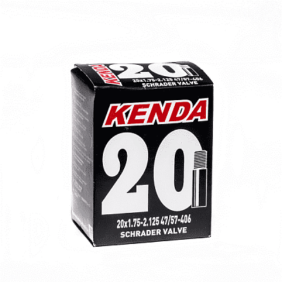 Велокамера KENDA 20"x1.75/2.125  автониппель (AV, Schrader)  , X93196