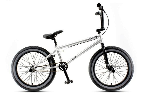Велосипед BMX MAXXPRO KRIT TOP 20"  1 ск. серебристо-черный Y2022-1 2019