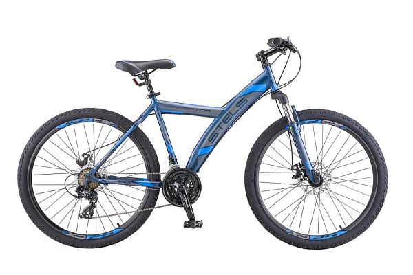 Велосипед горный STELS Navigator 550 MD 26" 18" 21 ск. темно-синий LU073811 