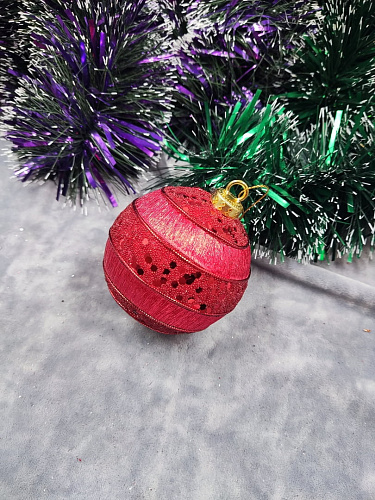 													Набор шаров 8 см 3 шт красный 9920382 фото 2