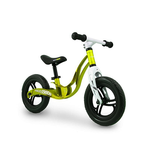 													Велосипед Беговел Maxiscoo Rocket 12" XS 1 ск. салатовый  