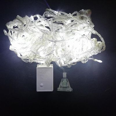 Уценка Светодиодный занавес водопад 2х2 240 LED белый холодный K130-711