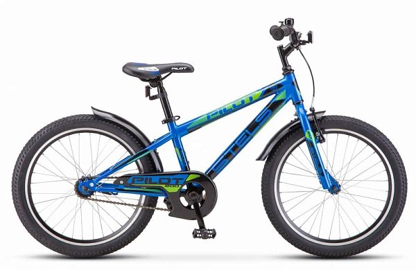 Велосипед детский STELS Pilot 200 Gent 20" 11"  ск. синий LU080718 