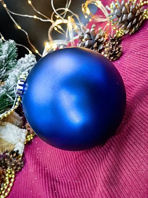 Шар 15 см 1 шт синий 150MP01-01B