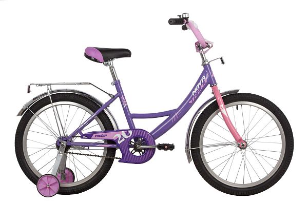 Велосипед детский Novatrack VECTOR 20" 11,5" 1 ск. лиловый 203VECTOR.LC22 