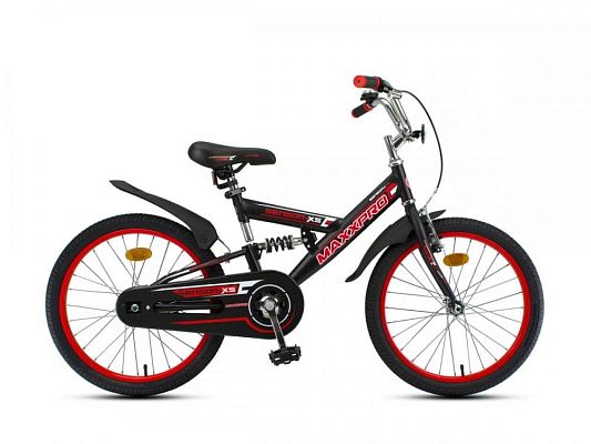 Велосипед детский MAXXPRO SENSOR XS 20"   ск. черно-красный Y2010-2 