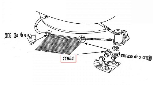 													Обходной клапан (BYPASS) для солнечных обогревателей 11954 фото 2