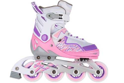 													Роликовые коньки Tech Team Octava, 35-38 (M) розовый, 2021, 087228