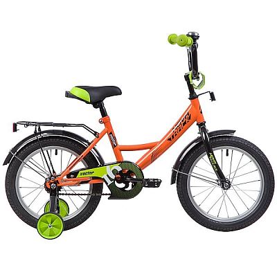 Велосипед детский Novatrack VECTOR 14" XS 1 ск. оранжевый 143VECTOR.OR9 
