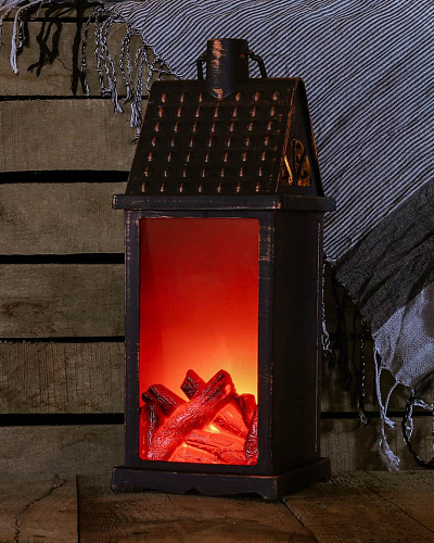 													Камин декоративный бронзовый  см  4011