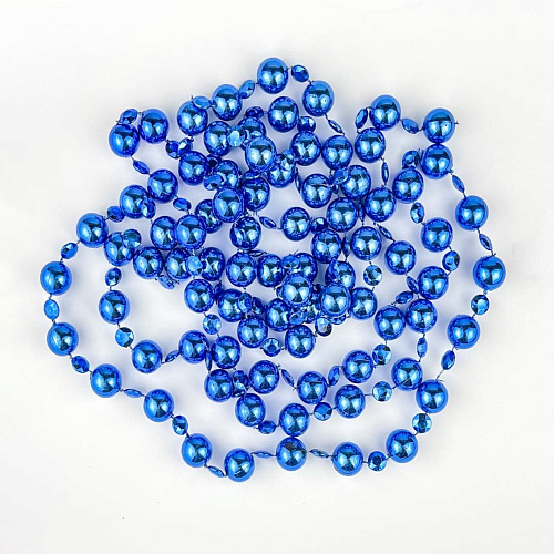 													Бусы синий 2,7 м см 125/604b-X