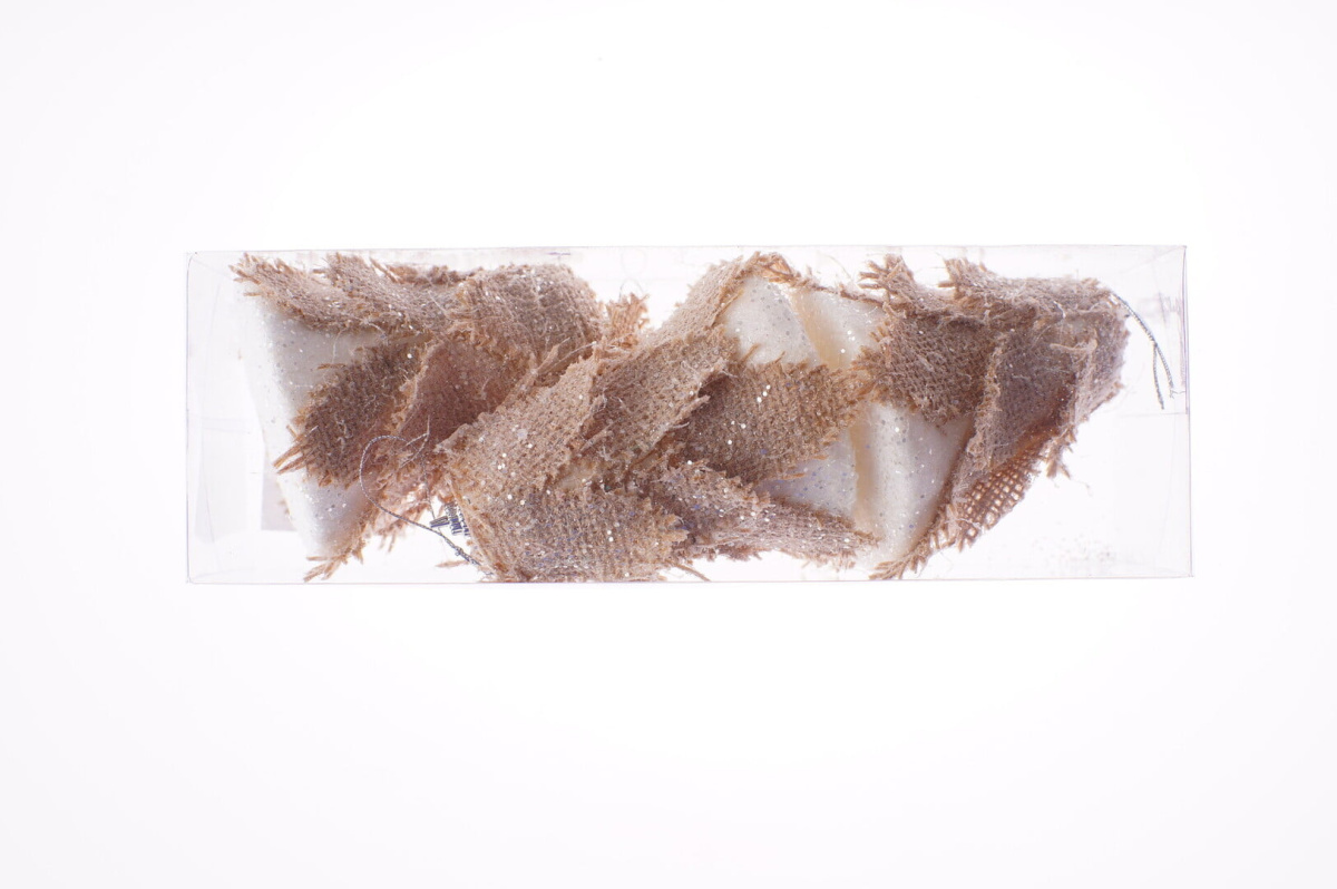 Набор шаров 8 см 3 шт мешковина 2016214 фото 2 Набор шаров 8 см 3 шт мешковина 2016214 фото 2