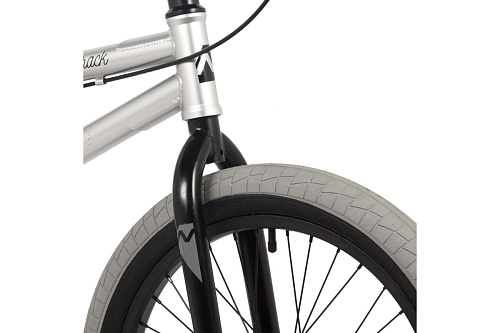													Велосипед BMX Novatrack PSYCHO 20" 20" серебристый 20BMX.PSYCHO.SL4 2024 фото 6