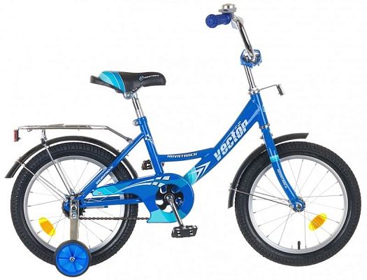 Велосипед детский Novatrack VECTOR 16"   ск. синий 163VECTOR.BL6 
