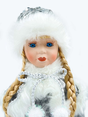 													Снегурочка  45 см серебристый S9918005 фото 7