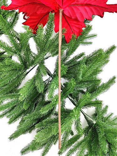 													Цветок красный d 30 см 99223001red фото 2