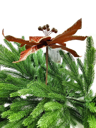 													Цветок шоколад d 33 см 99223301chocolate фото 3