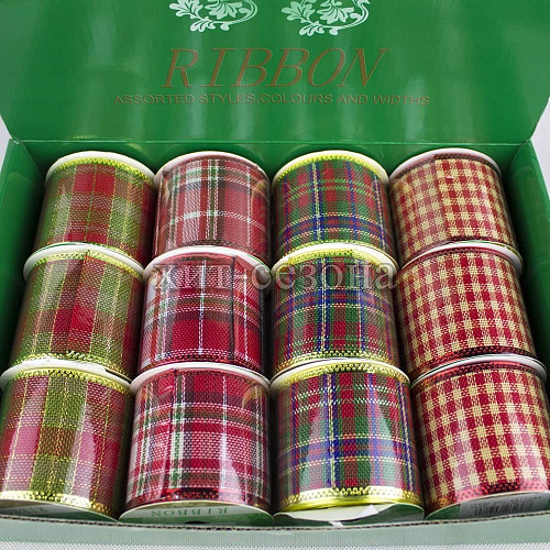 													Новогодняя лента mix  см 9817082mix