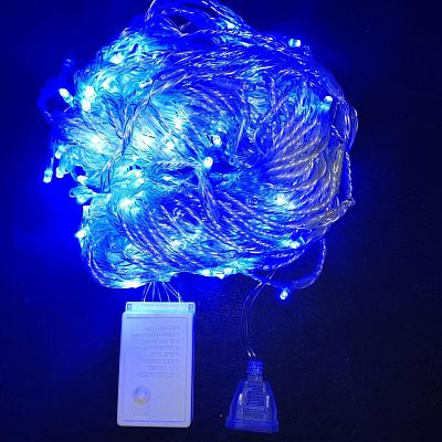 Светодиодный занавес водопад 2х3 м 320 LED синий K130-716