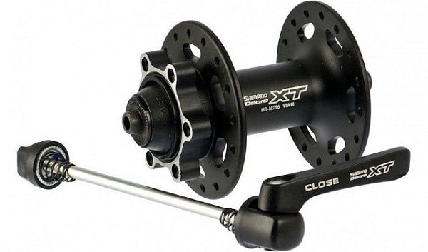 Втулка передняя Shimano Deore XT HB-M756,  32H, 100 мм OLD, 31012330