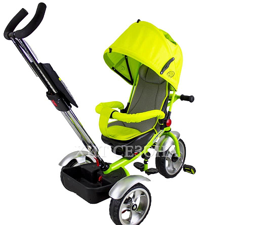 Велосипед трехколесный зеленый Y087-H36069 фото 2 Велосипед трехколесный зеленый Y087-H36069 фото 2