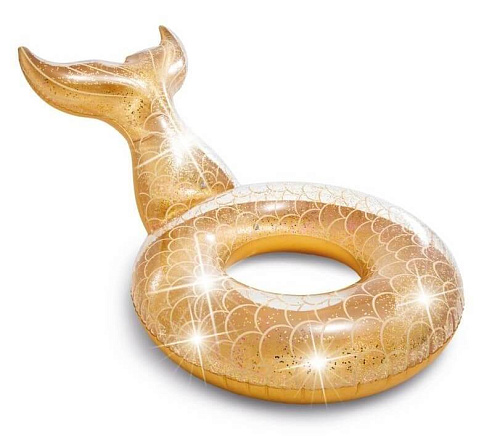 													Надувной круг INTEX ХВОСТ РУСАЛКИ 147х107х79 см.   56258