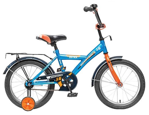 Велосипед детский Novatrack ASTRA 18" 10,5"  ск. синий 183ASTRA.BL5 