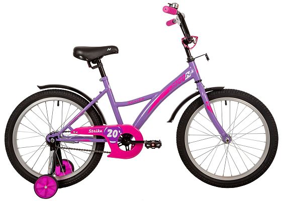 Велосипед детский Novatrack STRIKE 20"  фиолетовый 203STRIKE.VL22- 