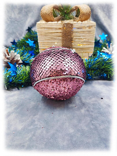 													Набор шаров 10 см 2 шт розовый 9920391 фото 2