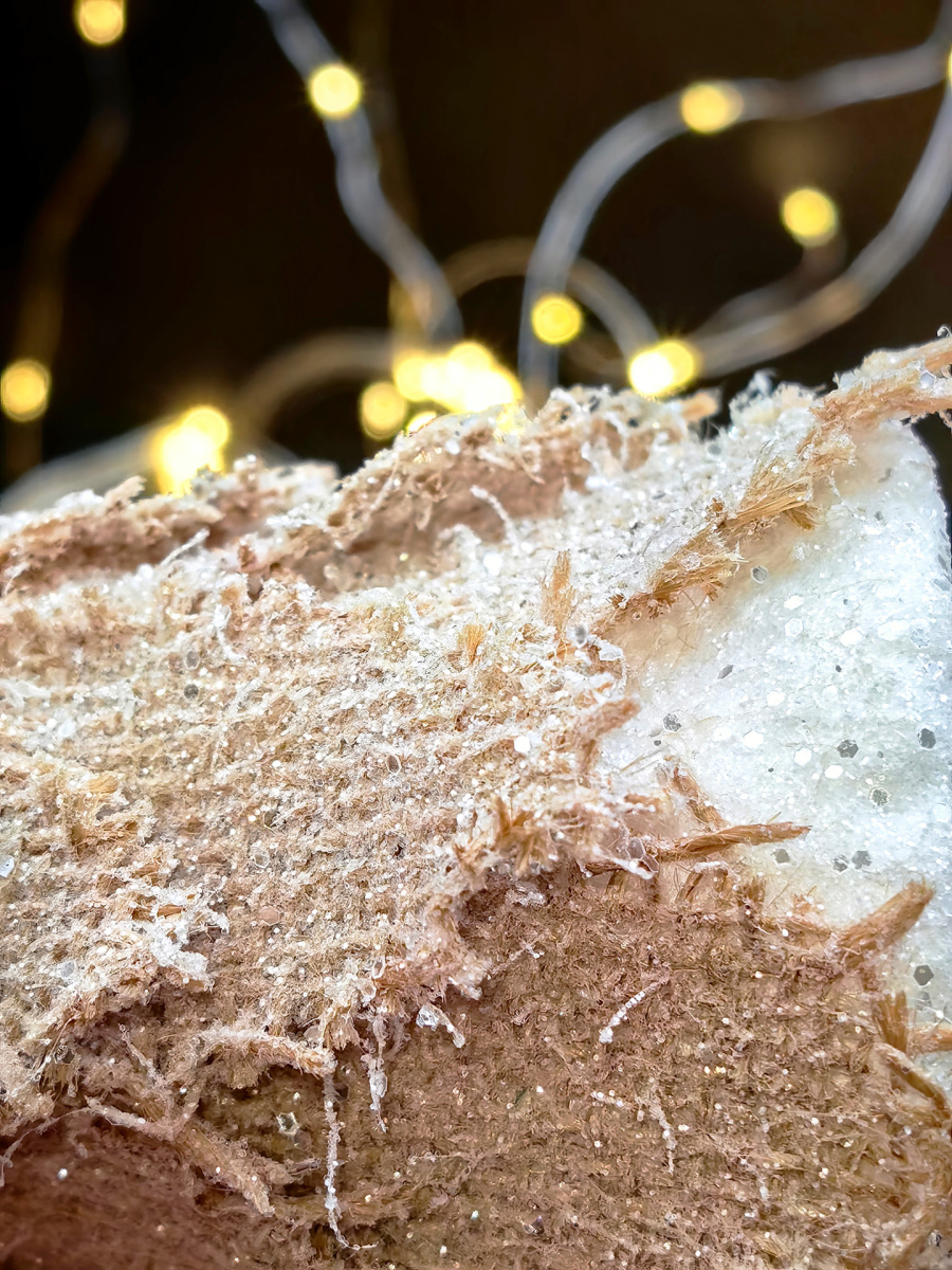 Набор шаров 8 см 3 шт мешковина 2016214 фото 4 Набор шаров 8 см 3 шт мешковина 2016214 фото 4