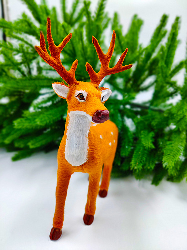 													Олень 25x17 см коричневый 0627-38