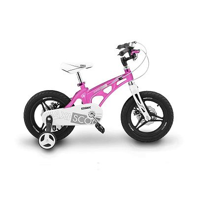 Велосипед детский Maxiscoo Cosmic Делюкс 16" XS 1 ск. розовый перламутр cosmic16 