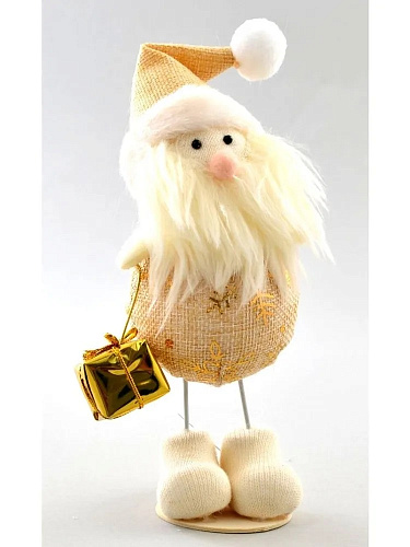 													Дед Мороз 16 см мешковина 9918578