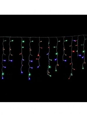Уценка Светодиодная бахрома 3 м, цветной (RGB) , , провод , К130-268