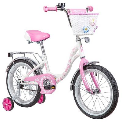 Велосипед детский Novatrack BUTTERFLY 20"   ск. бело-розовый 207BUTTERFLY.WPN9 