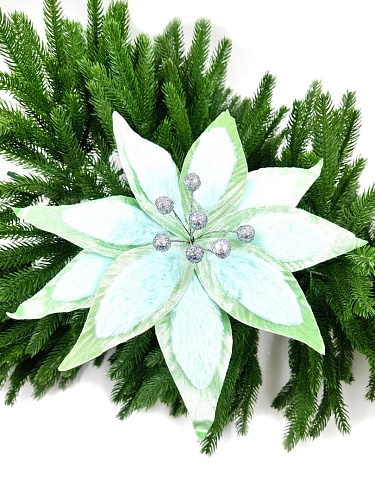 													Цветок мятно-зеленый d 29 см 99222902mint фото 4