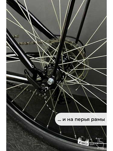 													Багажник Graffiti  26", сталь, черный 7378754 фото 4