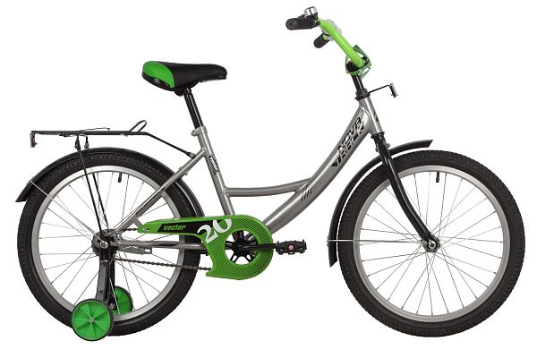 Велосипед детский Novatrack VECTOR 20" 11,5" 1 ск. серебристый 203VECTOR.SL22 